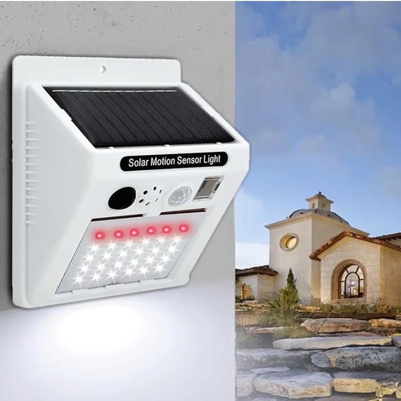 Alarm Sound Security Solar Lamp with Motion Detector