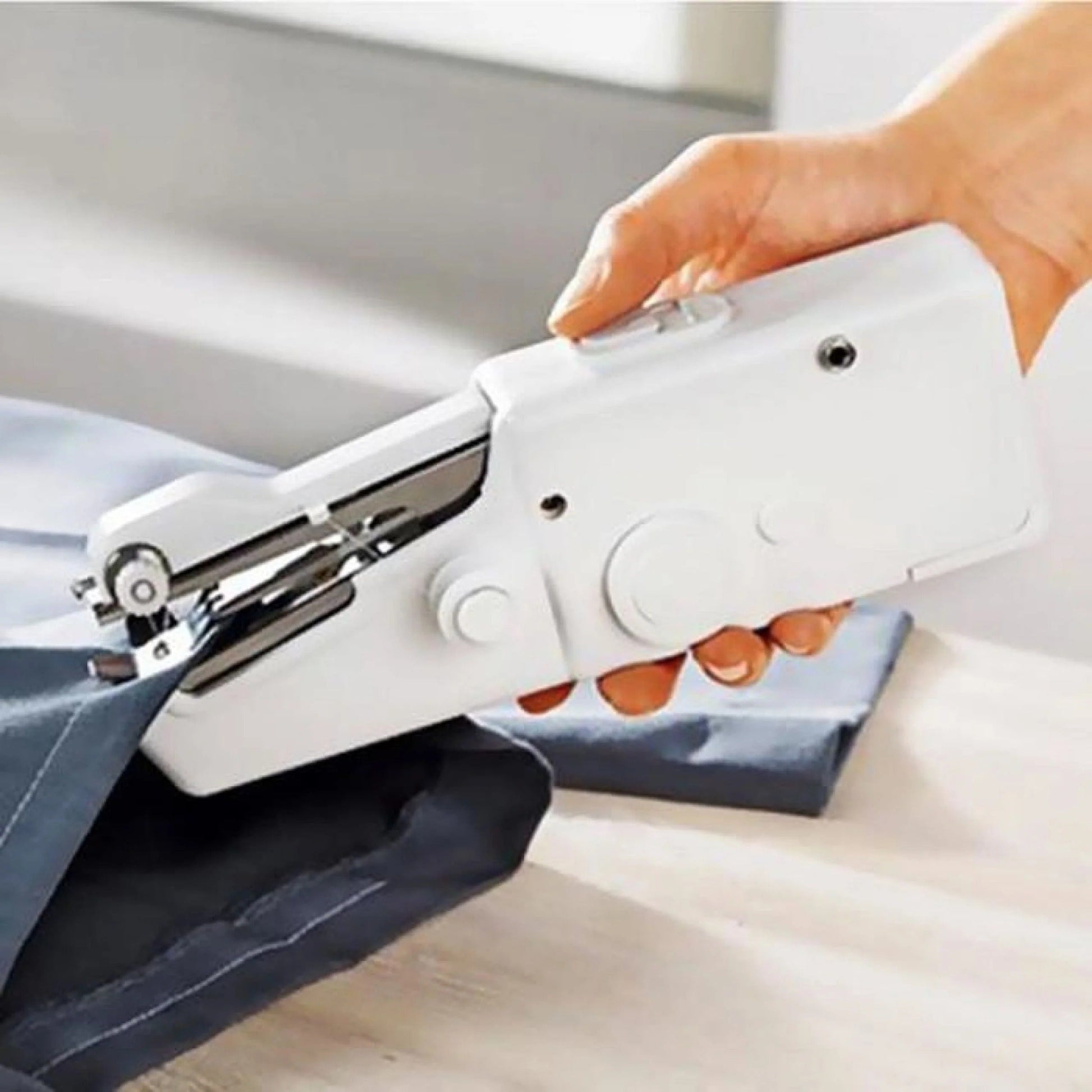 Handy Stitch Portable Cordless Sewing Machine for Quick Repairs