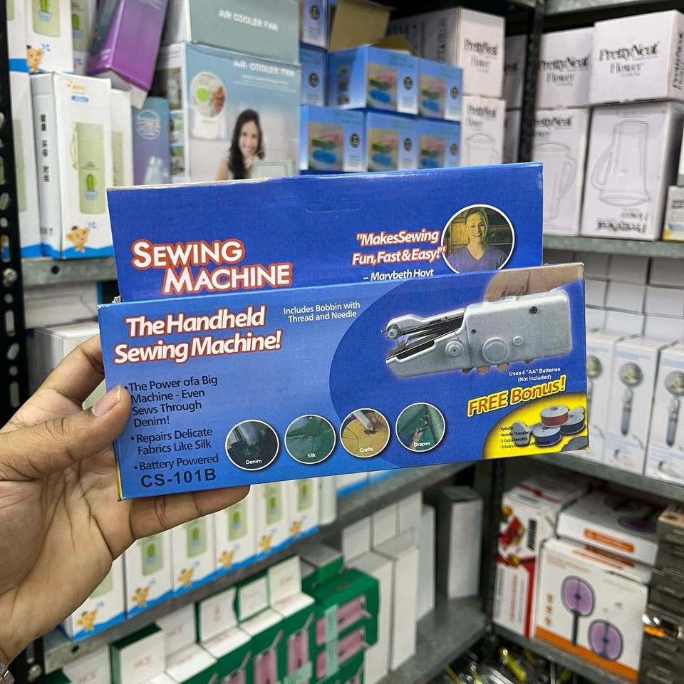 Handy Stitch Portable Cordless Sewing Machine for Quick Repairs